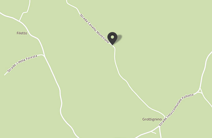 Posizione nella mappa del CountryHouse la Madonnina